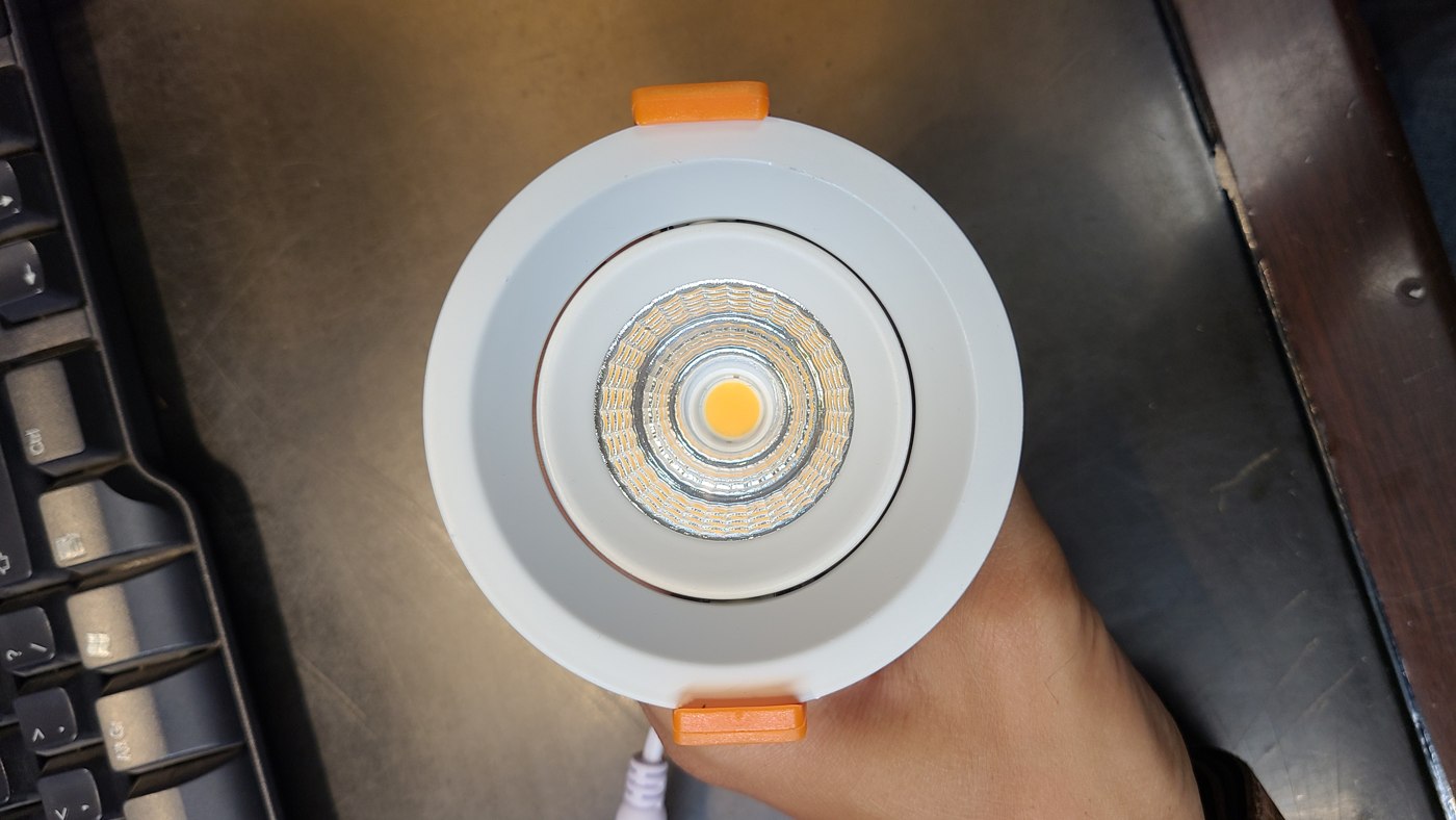Omega Lights - Omega 12 Watts COB Grey Adjustable
