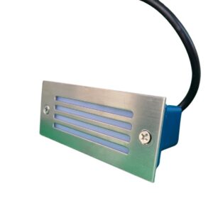Omega 3 Watts STEP LIGHT RECTANGULAR SILVER