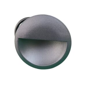 Omega 3 Watts STEP LIGHT ROUND BLACK