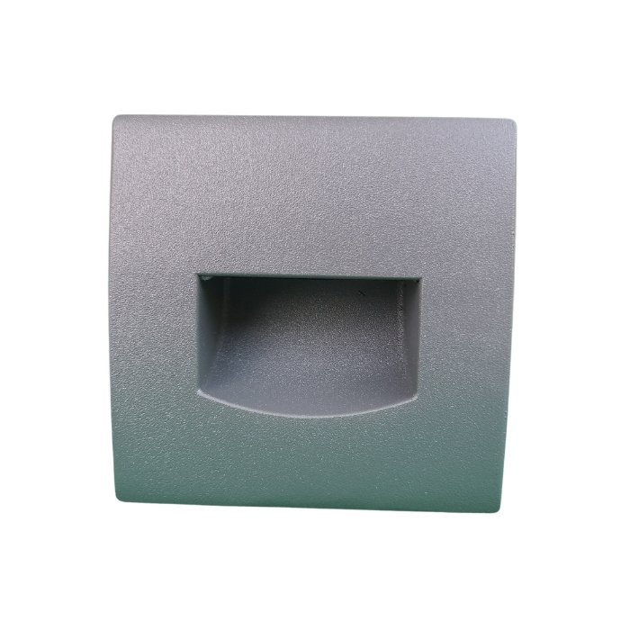 Omega 3 Watts STEP LIGHT SQUARE GREY